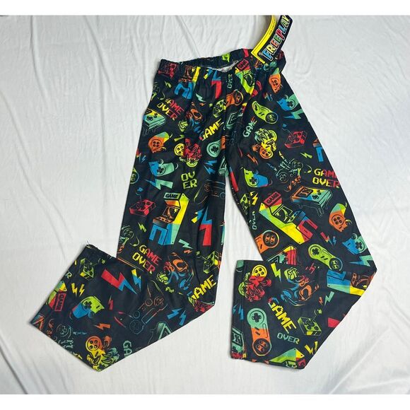 Freeplay Other - Freeplay Kids Gaming Pajama Pants Video Game Print Size 14 Multi Color NWT